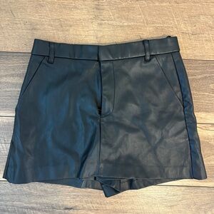 ZARA Leather Skort